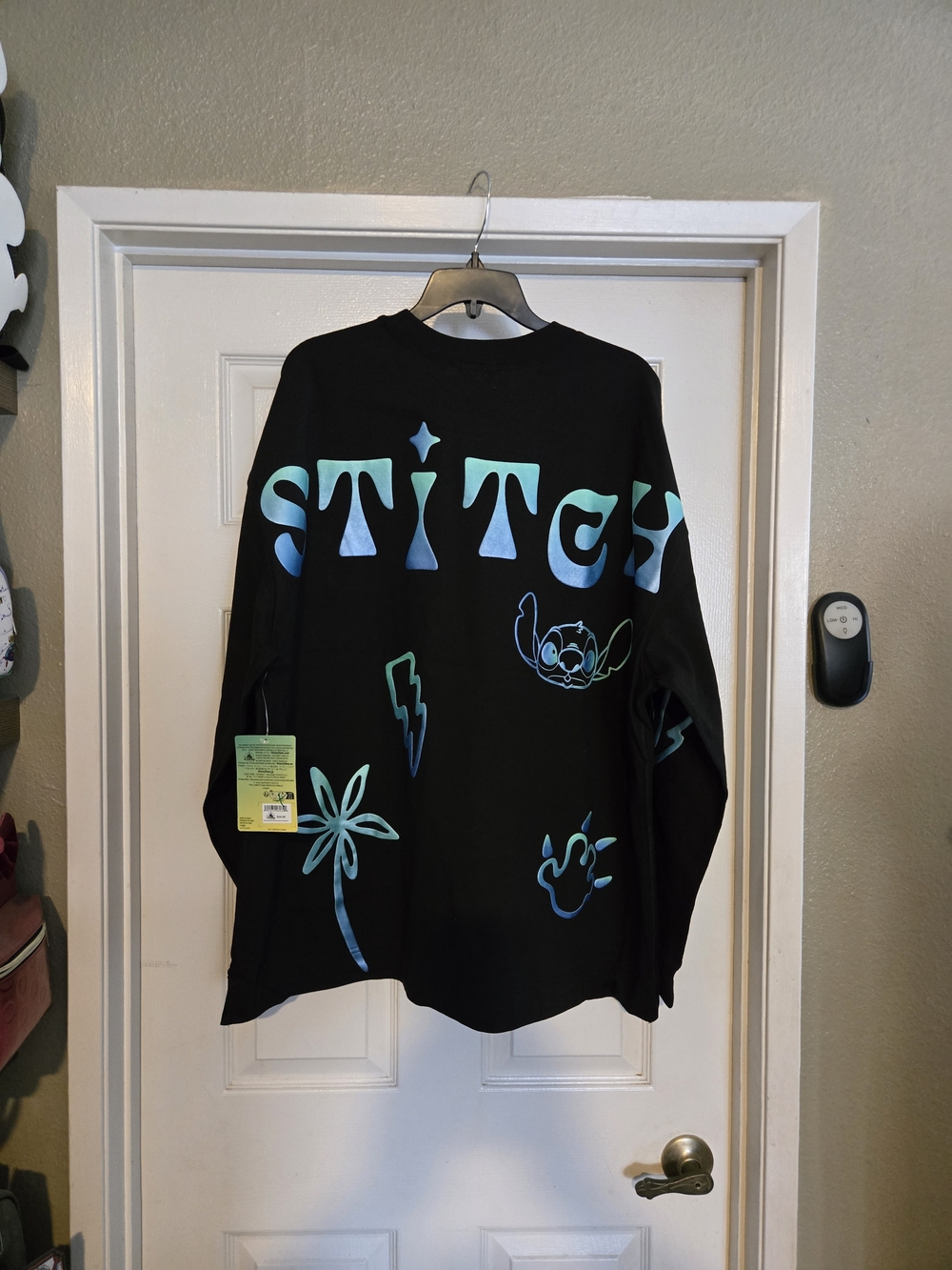Disney Stitch Spirit Jersey with Teal and Blue Graphics